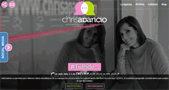 Desktop Screenshot of chrisaparicio.com